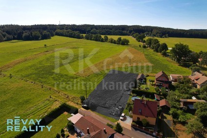 Prodej rovinatého stavebního pozemku o výměře 1254 m2, Ovčín – Drmoul - Fotka 1